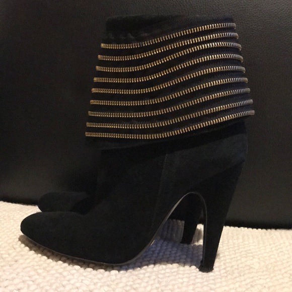 Alexandra Neel Shoes - Alexandra Neel Black suede boots